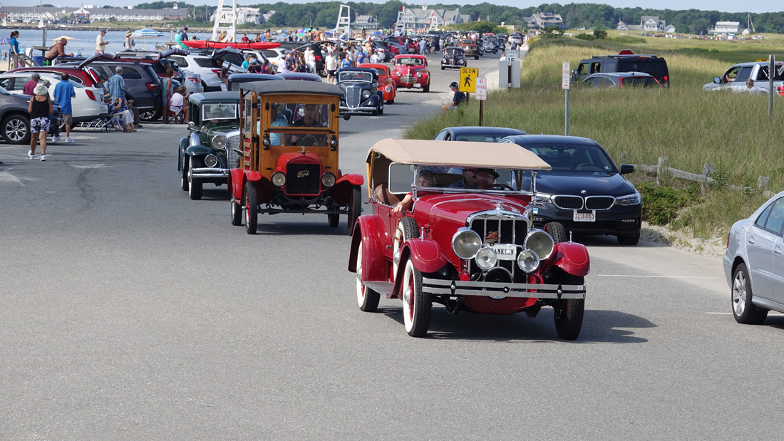 Chrome Classics: Antique Car Parade at West Dennis Beach! - CapeCod.com