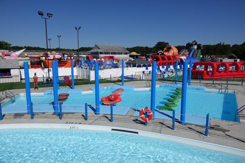 inflatable water park in cape cod