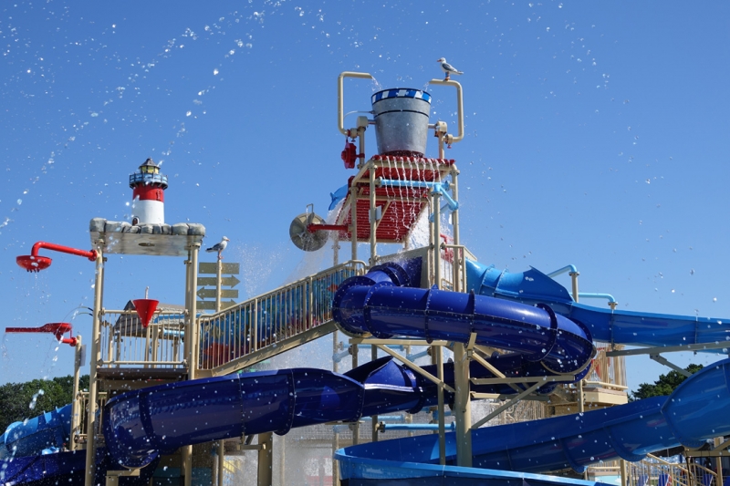 inflatable water park in cape cod