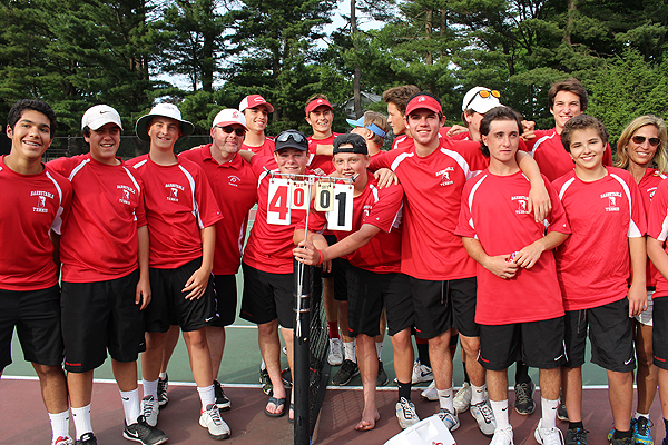 Martha's Vineyard at Barnstable Boys Tennis