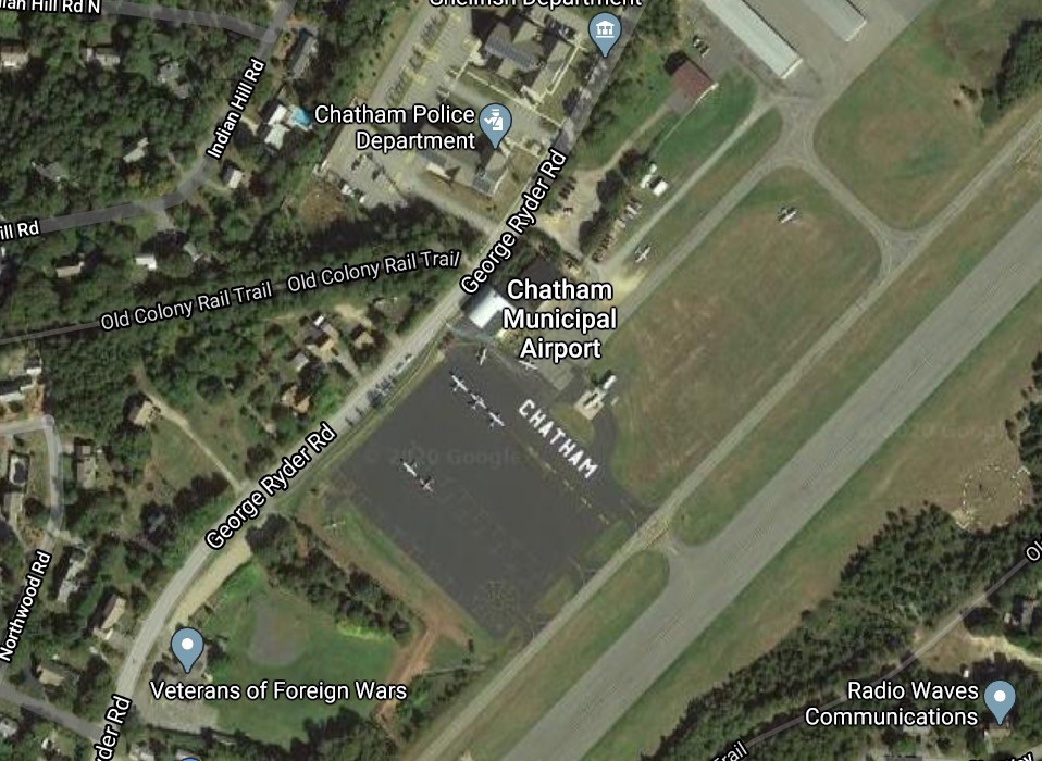 atlantic city international airport distance to chatham