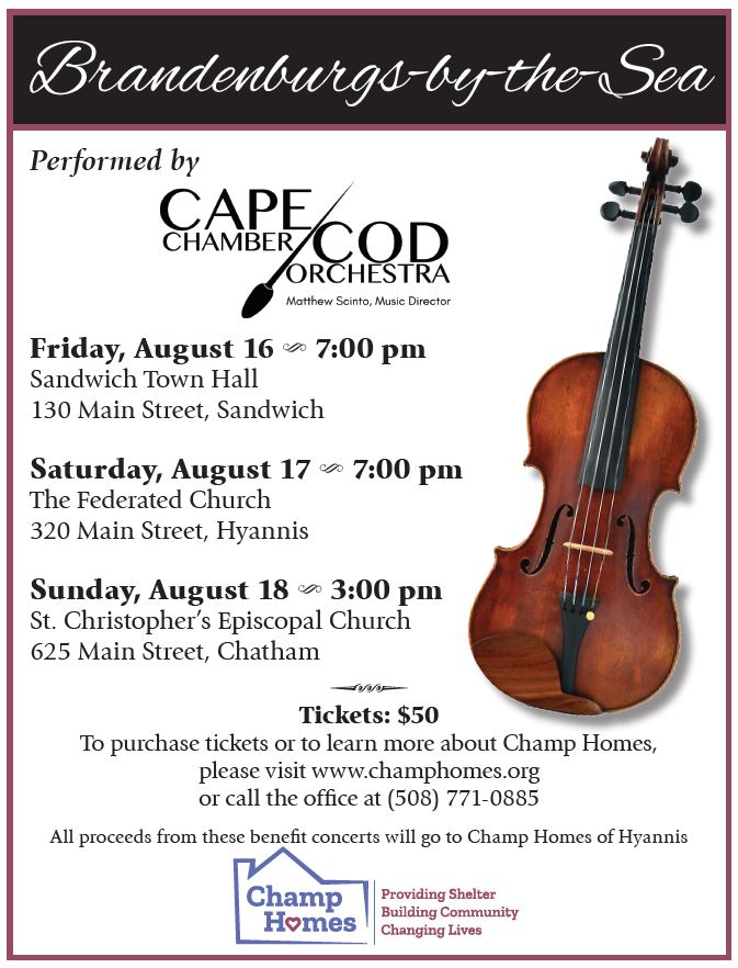 Cape Cod Chamber Orchestra to Put on Classical Music Concerts to