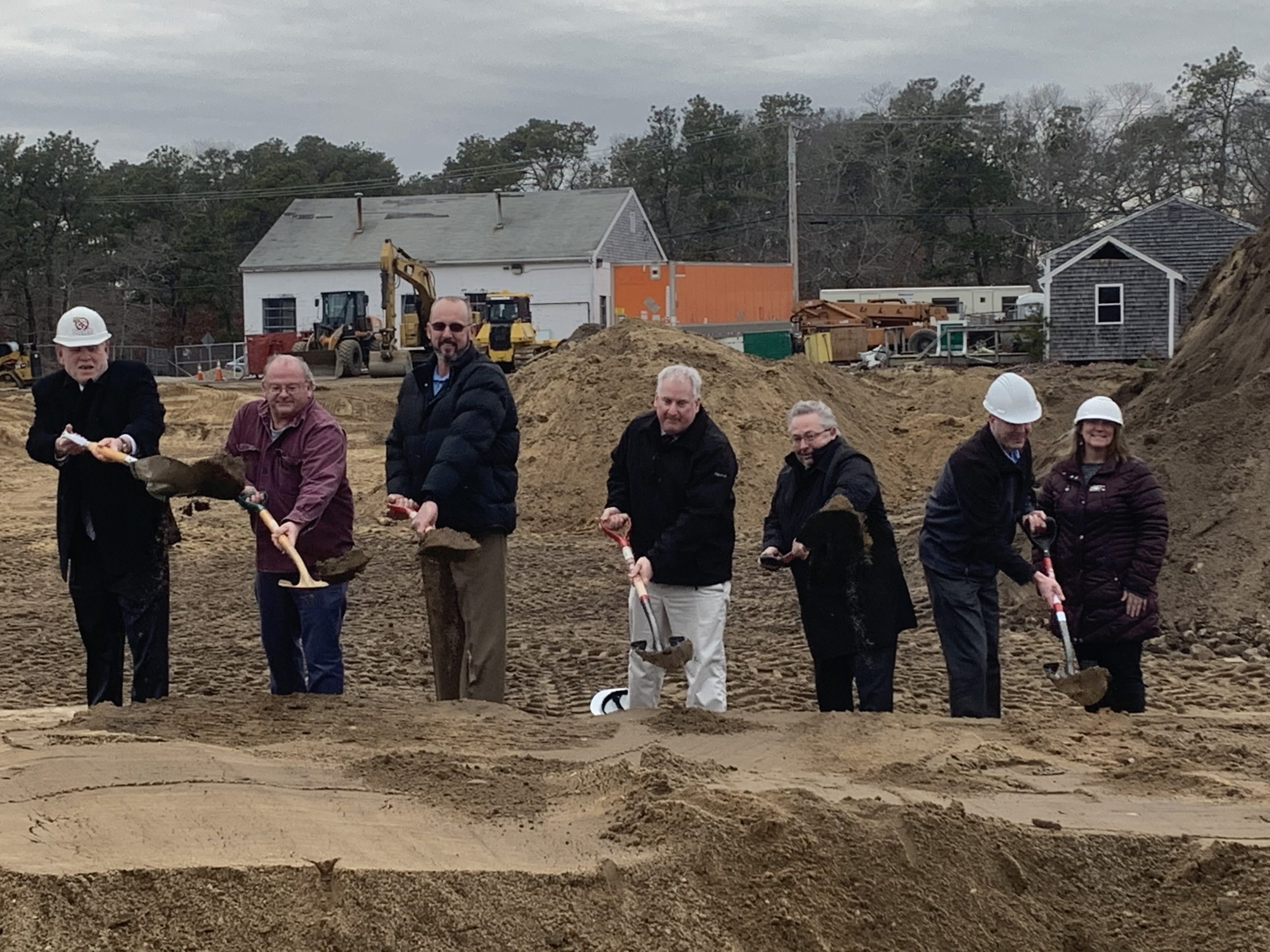 Yarmouth Holds DPW Building Groundbreaking - CapeCod.com