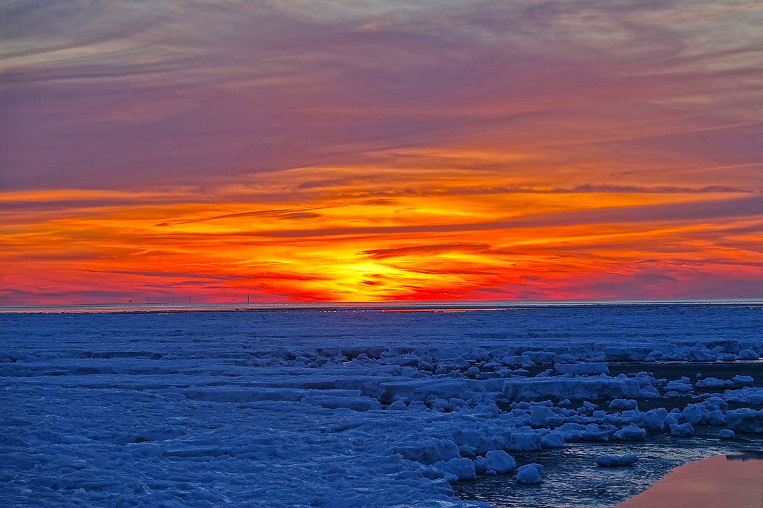 Amazing Sunset at Frozen Rock Harbor, Orleans! - CapeCod.com