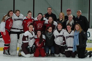 The U19 Cape Cod Storm girls' ice hockey Tier 2 National Champions were feted after last night's 2-0 Falmouth win. The team included a host of players from both Barnstable and Falmouth High. Sean Walsh/Capecod.com Sports 