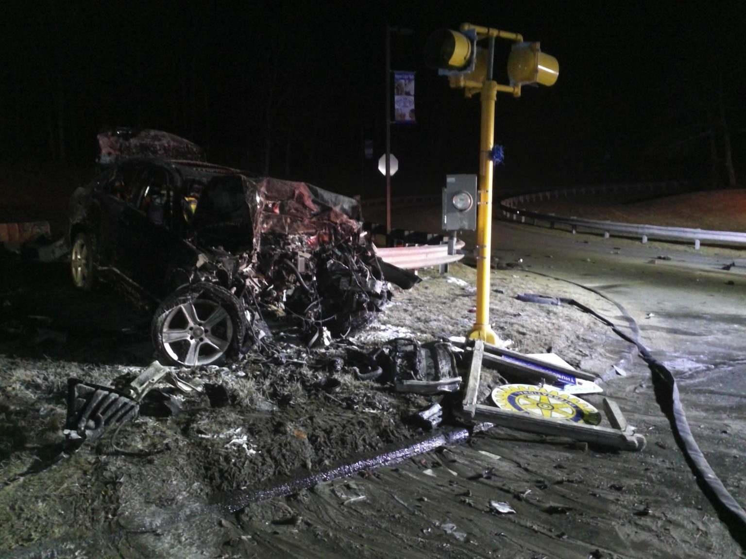 Updated: One Dead, One Critical After Fiery Early Morning Crash In ...