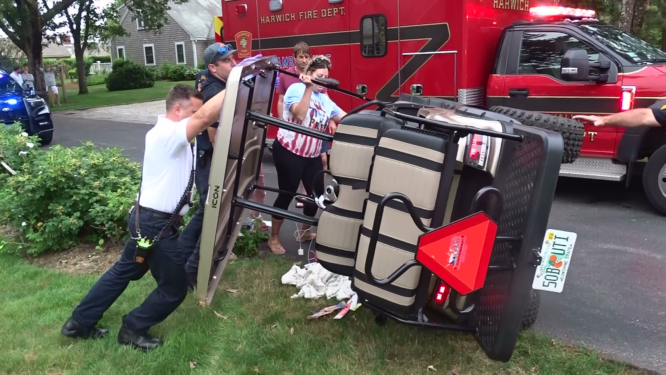 Video report: Teen injured in golf cart accident in Harwich - CapeCod.com