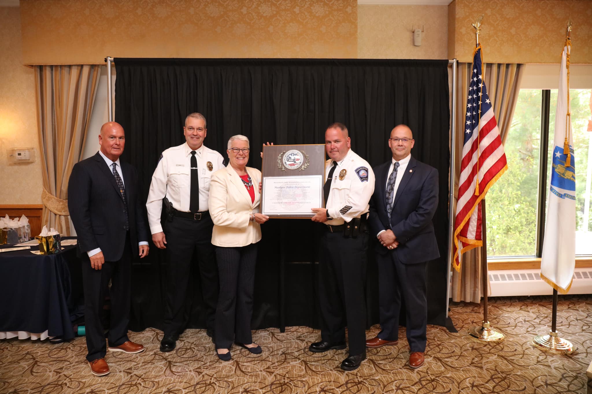 Mashpee Police earns Accreditation through the Massachusetts Police Accreditation Commission