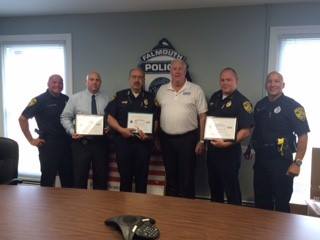 police falmouth command recognized staff patriotism capecod cape