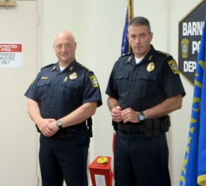 CCB MEDIA PHOTO Matthew Sonnabend and Sean Balcom have both been promoted to the position of Deputy Chief.